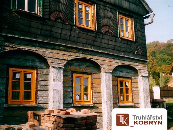 Truhlářství KOBRYN - dřevěná okna i dveře, zakázková výroba